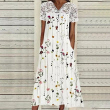 Load image into Gallery viewer, Printed Lace Dress