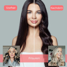 Load image into Gallery viewer, Schlafendes Stirnband Hitzefreier Lockenstab