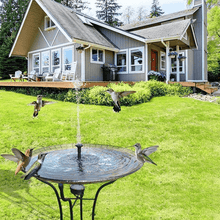 Load image into Gallery viewer, Solar Powered Water Fountain