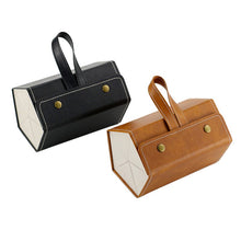 Load image into Gallery viewer, Leather Multiple Glasses Storage Case
