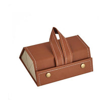 Load image into Gallery viewer, Leather Multiple Glasses Storage Case
