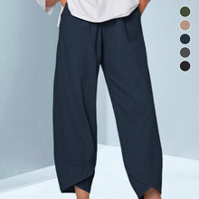 Load image into Gallery viewer, Cotton and Linen Casual Pants