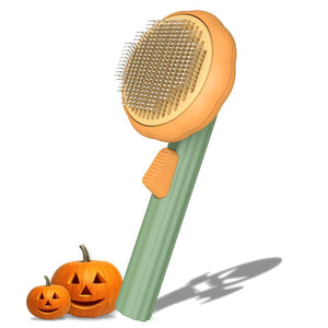 💖 Pumpkin Pet Combing Brush
