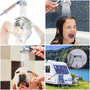 3 Mode High-Pressure Ionic Filtration Water Saving Shower Head