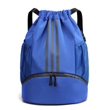 Load image into Gallery viewer, Large Nylon Drawstring Pocket Backpack