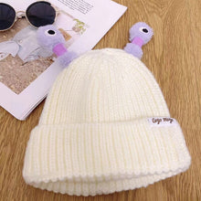 Load image into Gallery viewer, 🐸Winter Parent-Child Cute Glowing Little Monster Knit Hat
