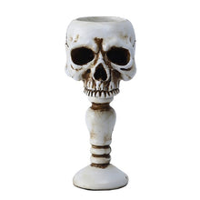 Load image into Gallery viewer, Cubic Skull Pillar Candle Holder
