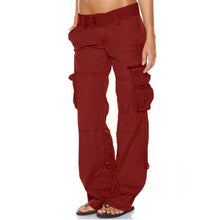 Load image into Gallery viewer, Multi-pocket Cargo Pants