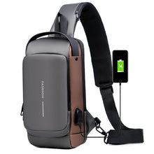 Load image into Gallery viewer, USB Charging Sport Sling Anti-theft Shoulder Bag