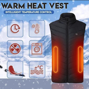 Smart Heated Vest Instant Warmth Heating Vest